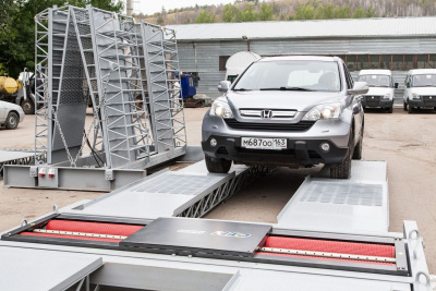 Фото Мобильная эстакада с ручным приводом к СТМ